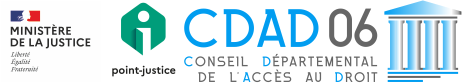 Conseil Départemental de l'Accès au Droit des Alpes-Maritimes Logo